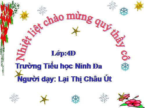 Tuần 23. Dấu gạch ngang