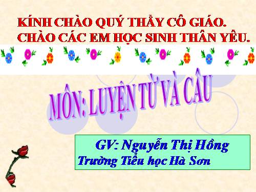 Tuần 8. Cách viết tên người, tên địa lí nước ngoài