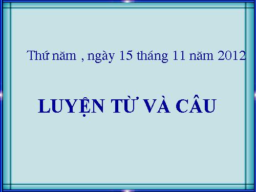 Tuần 13. Câu hỏi và dấu chấm hỏi