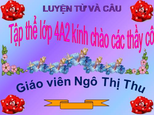 Tuần 12. MRVT: Ý chí - Nghị lực