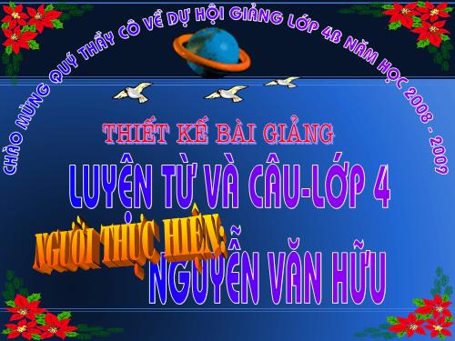 Tuần 24. Vị ngữ trong câu kể Ai là gì?