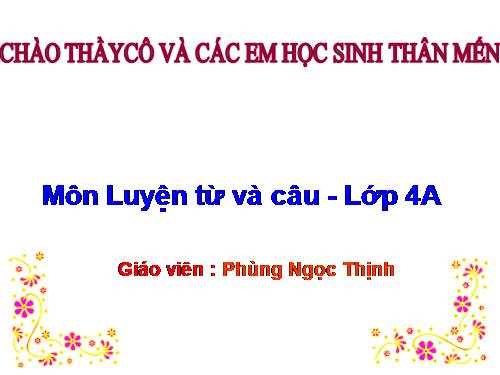 Tuần 23. Dấu gạch ngang