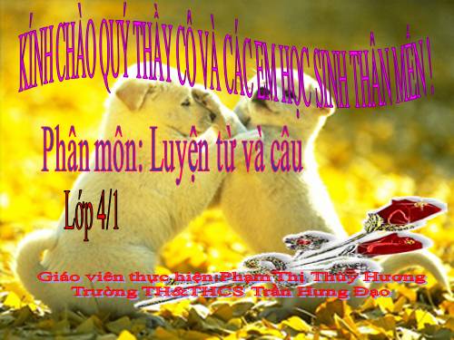 Tuần 27. Câu khiến