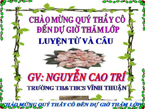 Tuần 16. Câu kể