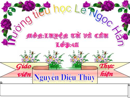 Tuần 8. Dấu ngoặc kép