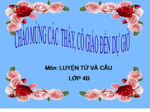 Tuần 4. Từ ghép và từ láy
