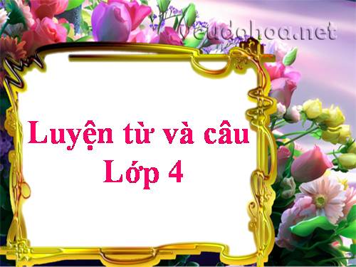 Tuần 9. Động từ