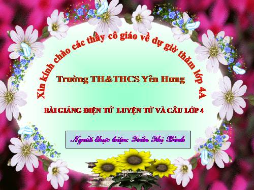 Tuần 24. Vị ngữ trong câu kể Ai là gì?