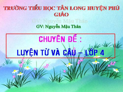 Tuần 22-23. MRVT: Cái đẹp