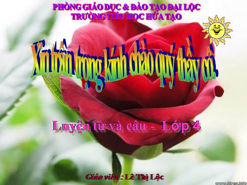 Tuần 32. Thêm trạng ngữ chỉ nguyên nhân cho câu