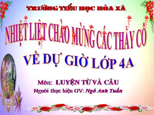 Tuần 30. Câu cảm