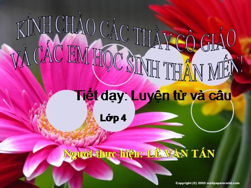Tuần 22. Chủ ngữ trong câu kể Ai thế nào?