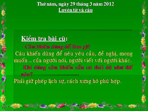Tuần 30. Câu cảm