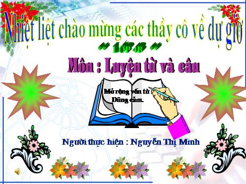 Tuần 25-26. MRVT: Dũng cảm