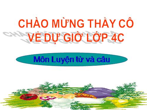 Tuần 27. Câu khiến