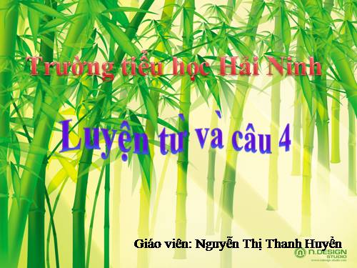 Tuần 24. Vị ngữ trong câu kể Ai là gì?