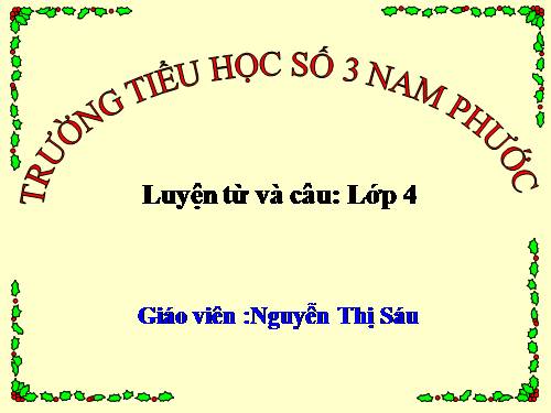 Tuần 20. Luyện tập về câu kể Ai làm gì?