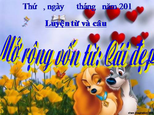 Tuần 22-23. MRVT: Cái đẹp