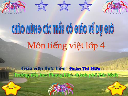 Tuần 9. MRVT: Ước mơ