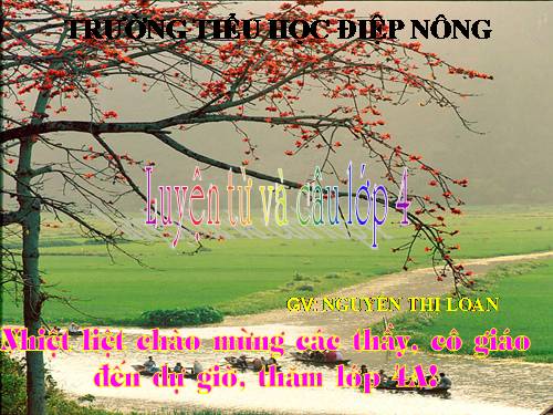 Tuần 13. Câu hỏi và dấu chấm hỏi