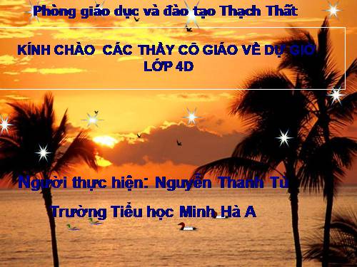 Tuần 12. Tính từ (tiếp theo)