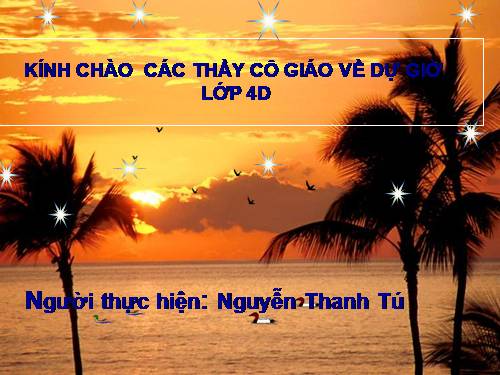 Tuần 12. Tính từ (tiếp theo)