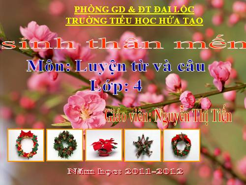 Tuần 14. Dùng câu hỏi vào mục đích khác