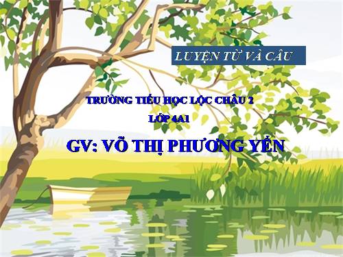 Tuần 13. Câu hỏi và dấu chấm hỏi