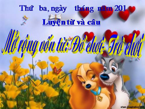 Tuần 15. MRVT: Đồ chơi - Trò chơi