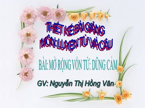 Tuần 25-26. MRVT: Dũng cảm