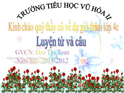 Tuần 9. Động từ