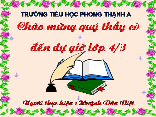 Tuần 6. Danh từ chung và danh từ riêng