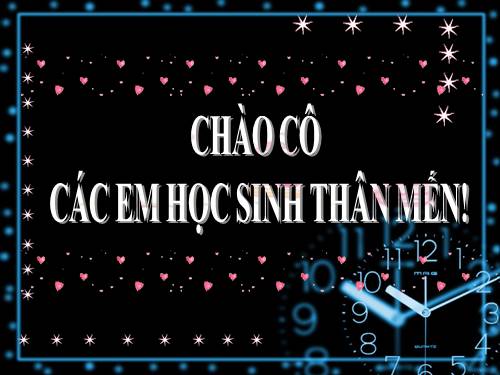 Tuần 27. Cách đặt câu khiến