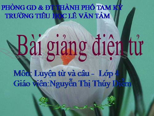 Tuần 4. Luyện tập về từ ghép và từ láy