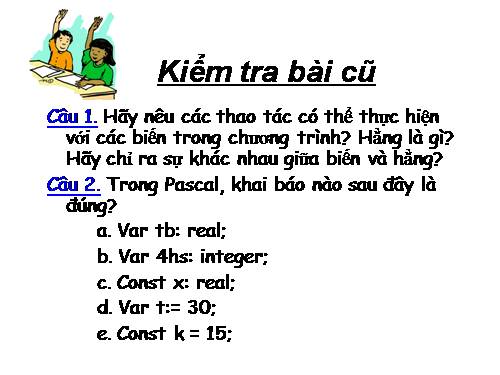 giáo án điện tử tin 8 Bài Thực hành 3