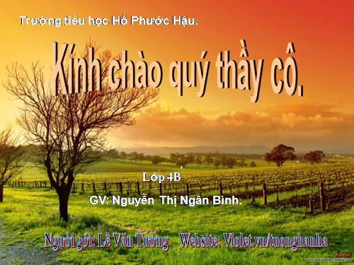 Tuần 12. MRVT: Ý chí - Nghị lực