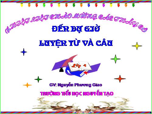 Tuần 31. Thêm trạng ngữ chỉ nơi chốn cho câu