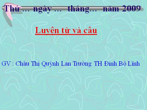 Tuần 22. Chủ ngữ trong câu kể Ai thế nào?