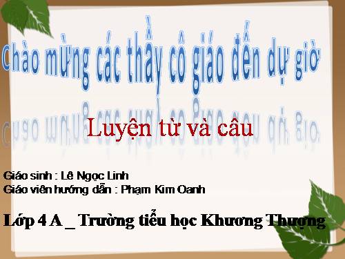 Tuần 25-26. MRVT: Dũng cảm