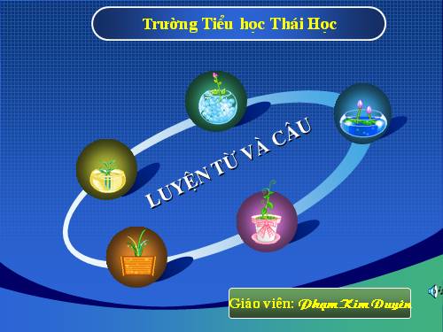 Tuần 27. Câu khiến