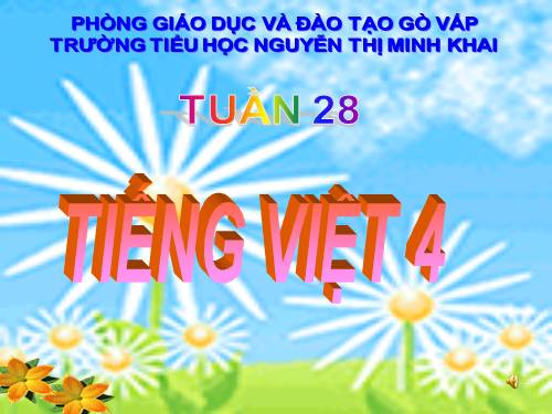 Tuần 28. Ôn tập Giữa Học kì II