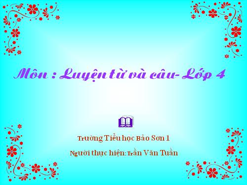 Tuần 14. Luyện tập về câu hỏi