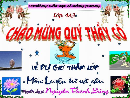 Tuần 9. Động từ