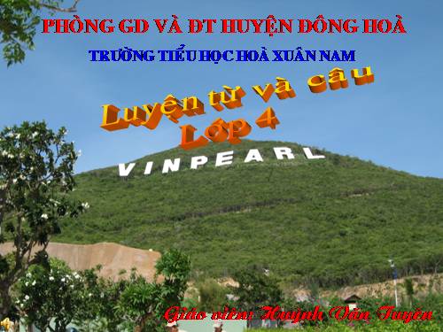 Tuần 22-23. MRVT: Cái đẹp