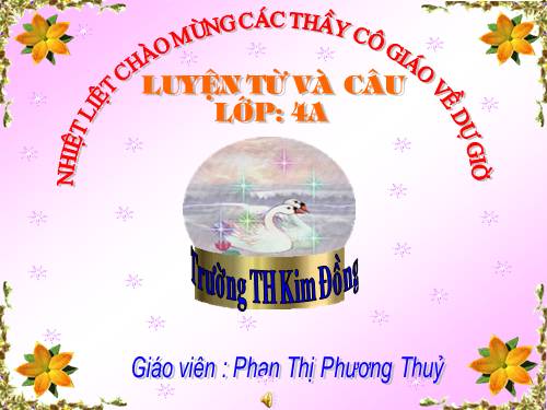 Tuần 19. Chủ ngữ trong câu kể Ai làm gì?