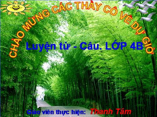 Tuần 16. Câu kể