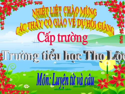 Tuần 16. Câu kể