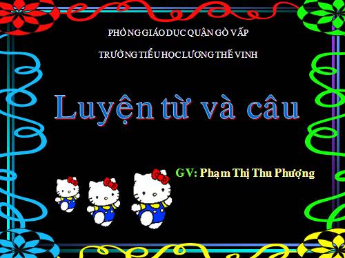 Tuần 14. Dùng câu hỏi vào mục đích khác