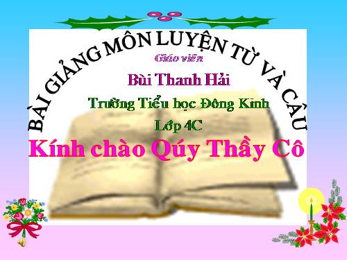 Tuần 9. Động từ