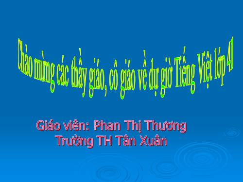 Tuần 11. Luyện tập về động từ